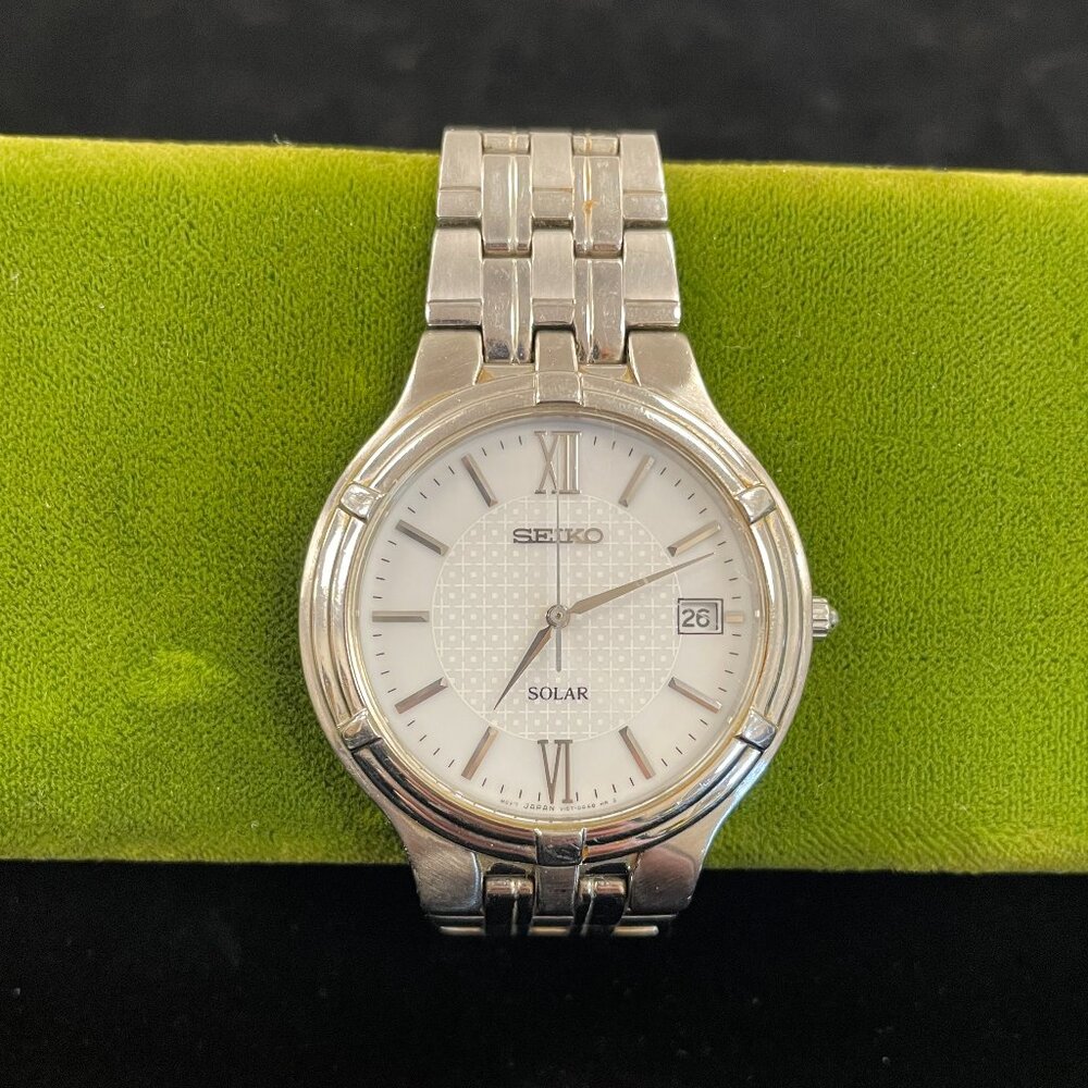 Seiko Men's SNE025 Dress Solar Watch